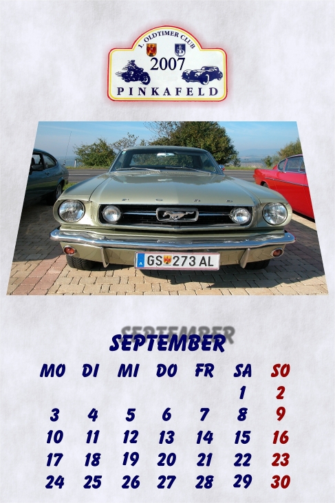 Oldtimerkalender 2007